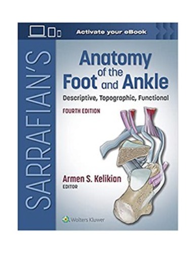 [출간예정 3월] Sarrafian&#039;s Anatomy of the Foot and Ankle 4ED